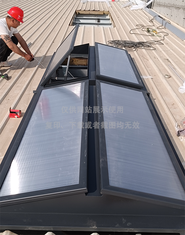 兰州王老吉生产车间安塞排烟天窗