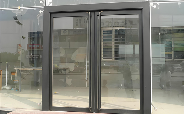 安塞玻璃地弹门